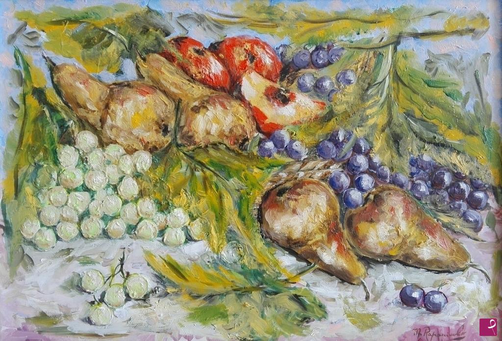 quadri in vendita online - Composizione di frutta