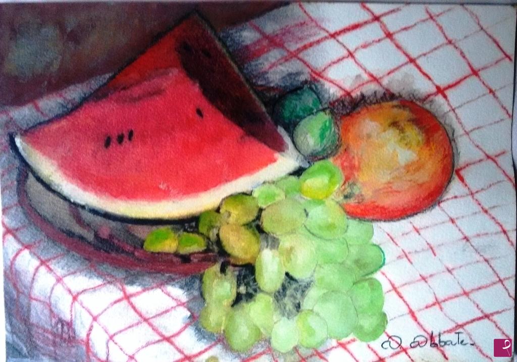 quadri in vendita online - Composizione di frutta