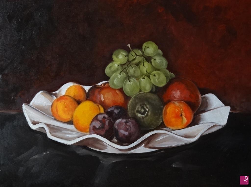 quadri in vendita online - Composizione di frutta