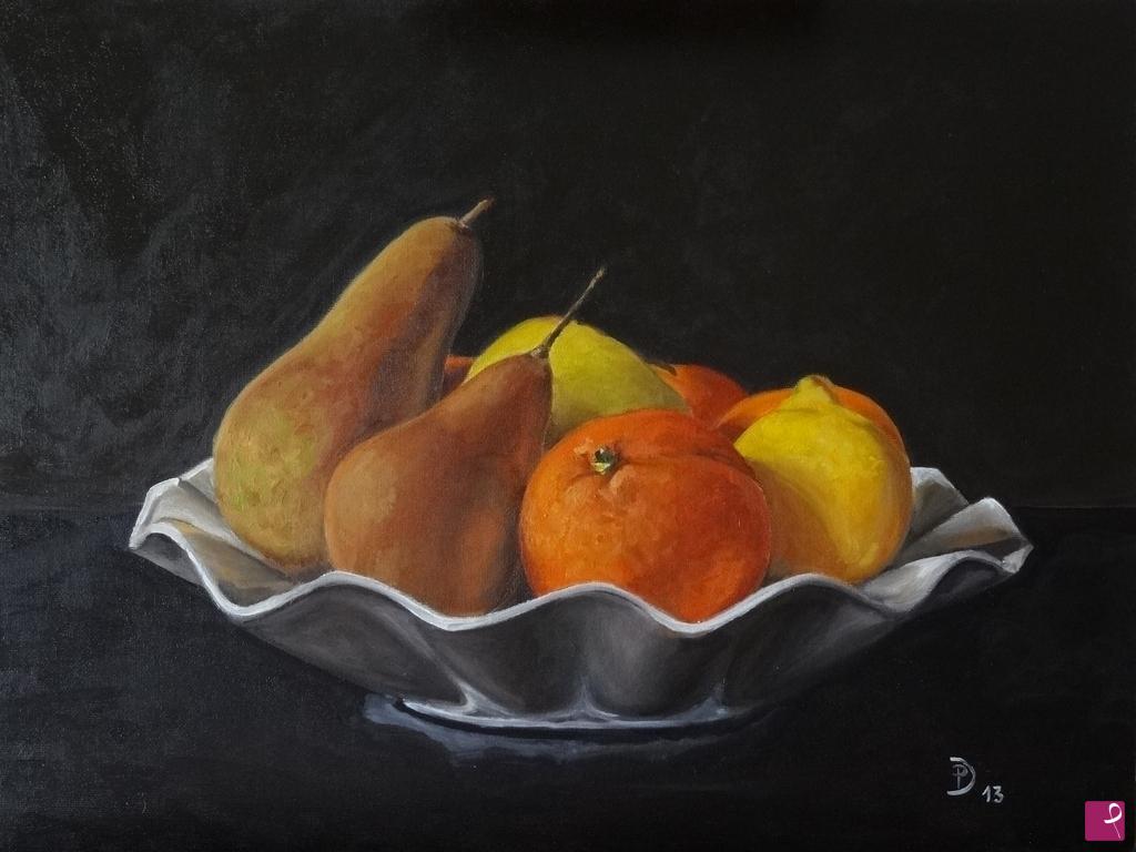 quadri in vendita online - Composizione di frutta