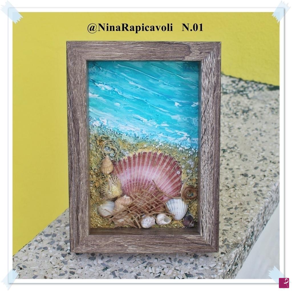 quadri in vendita online - Conchiglie N.01