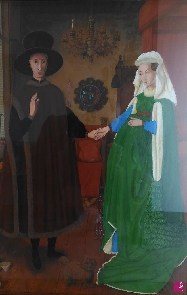 quadri in vendita online - Coniugi Arnolfini