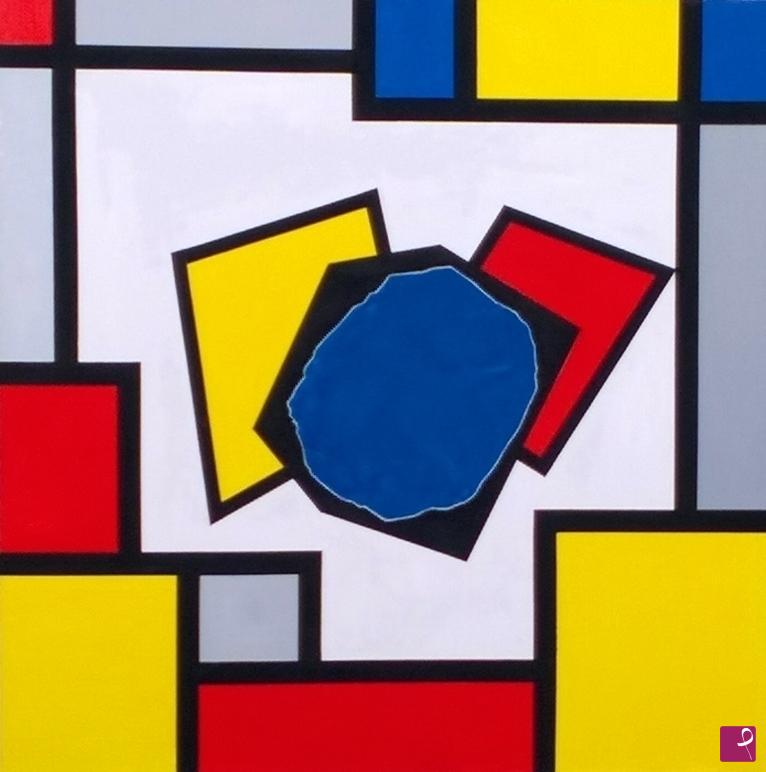 quadri in vendita online - Contesto Mondrian