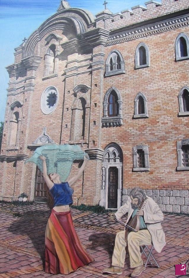 quadri in vendita online - Convento di San Panfilo fuori le mura