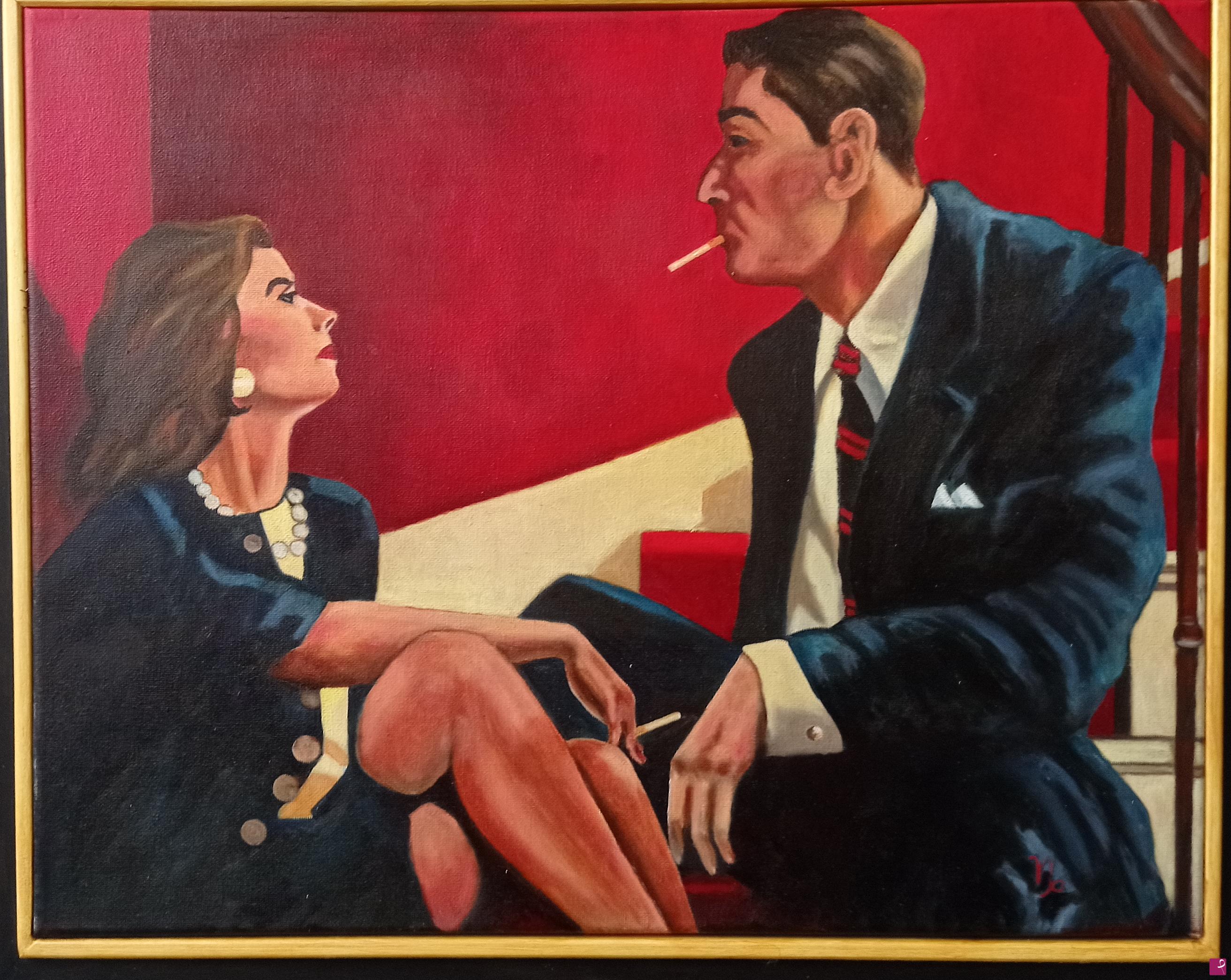quadri in vendita online - Copia da Vettriano 