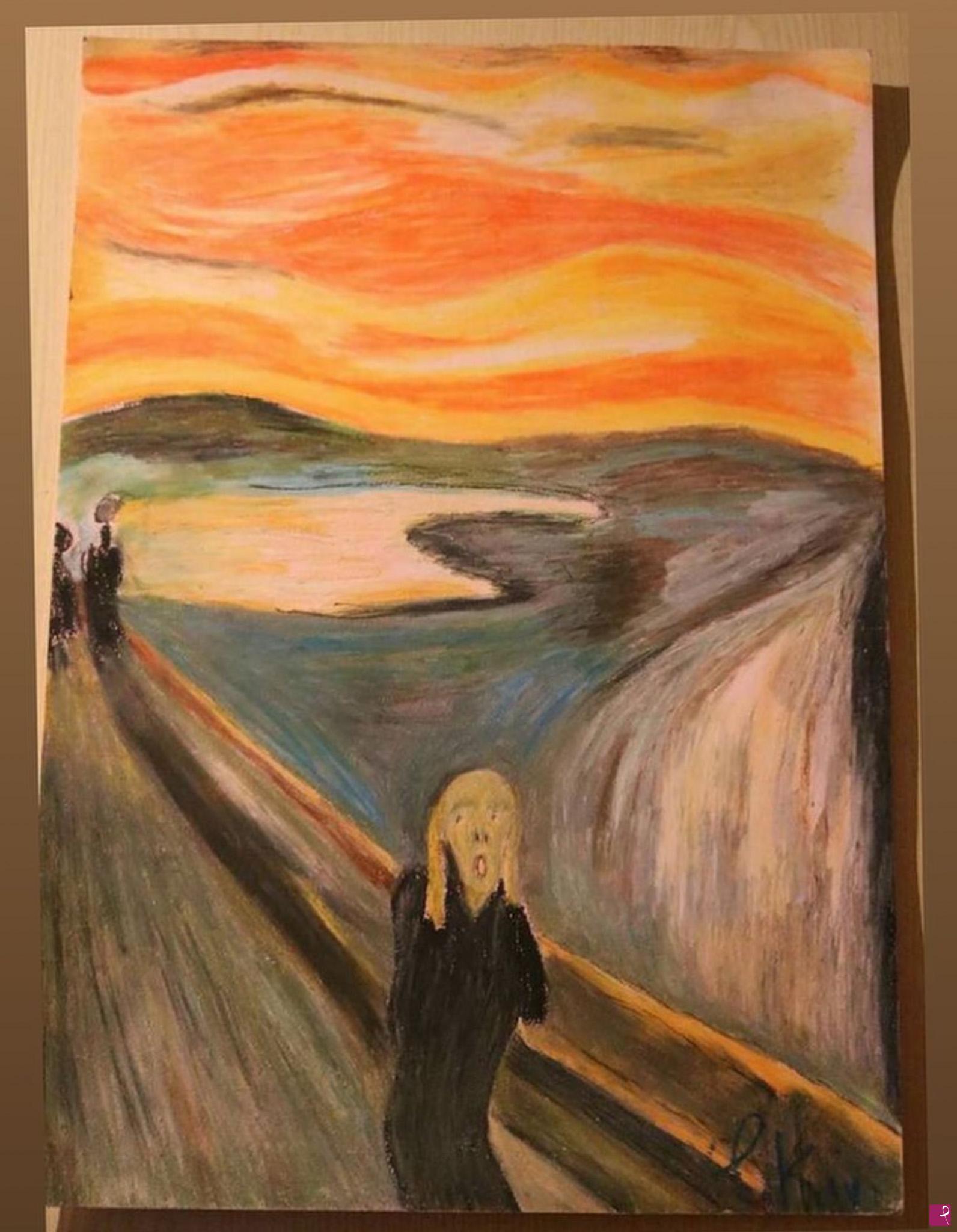 quadri in vendita online - Copia del dipinto "L'Urlo" di Edvard Munch