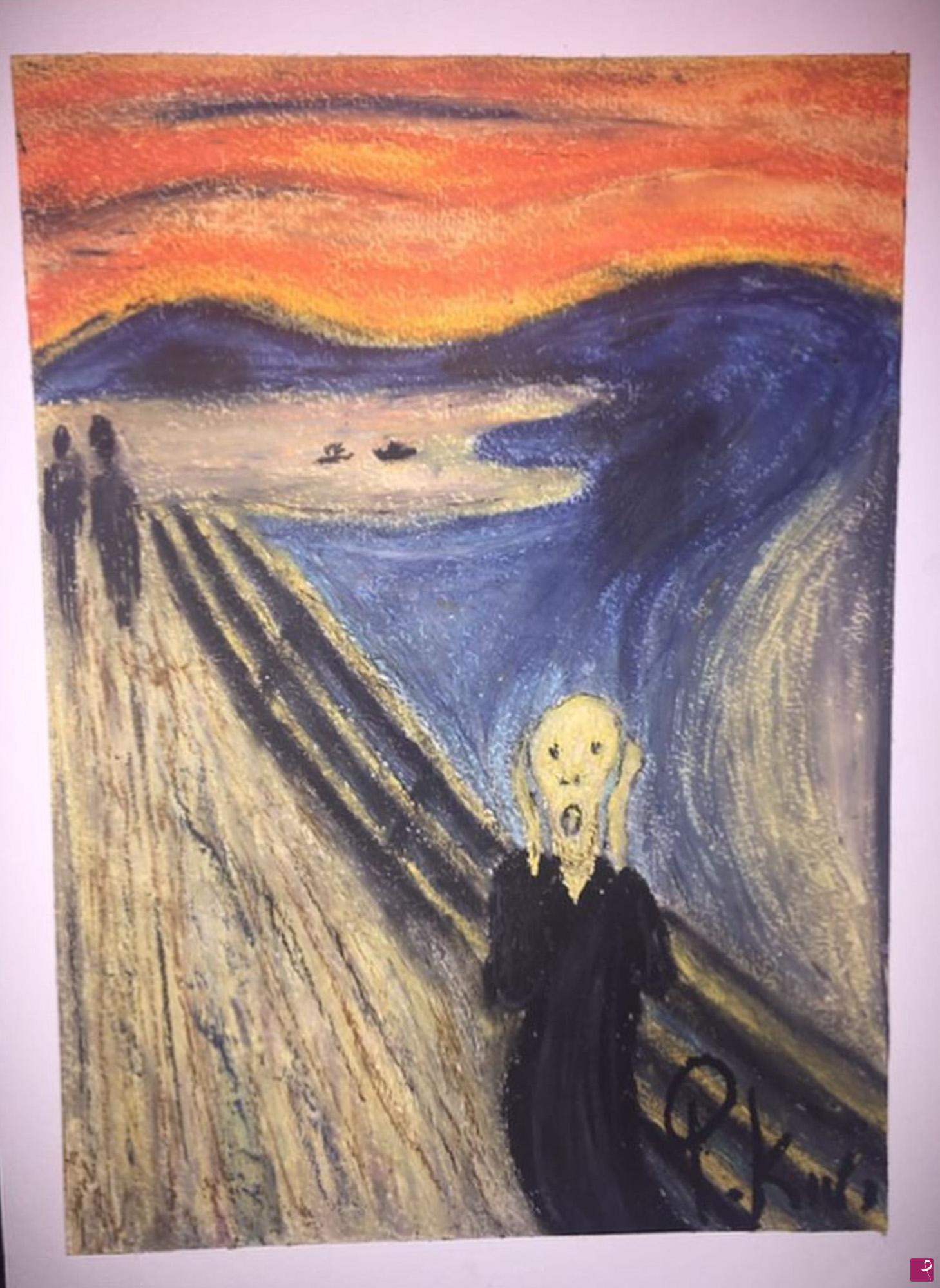 quadri in vendita online - Copia del dipinto "L'Urlo" di Edvard Munch