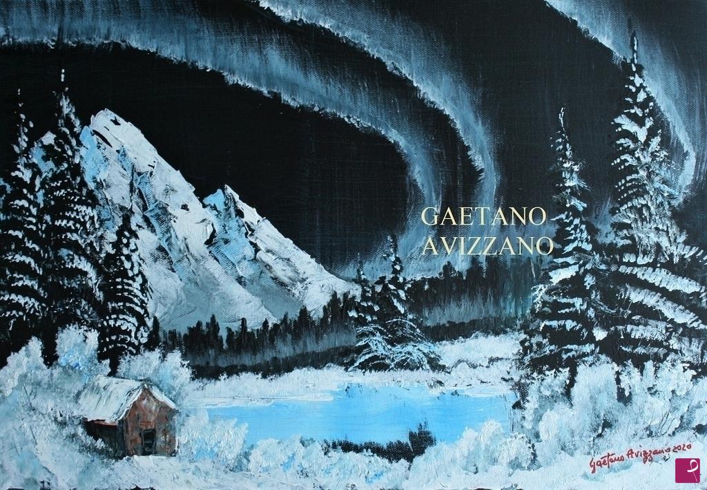 quadri in vendita online - copia di northern light, mia versione black