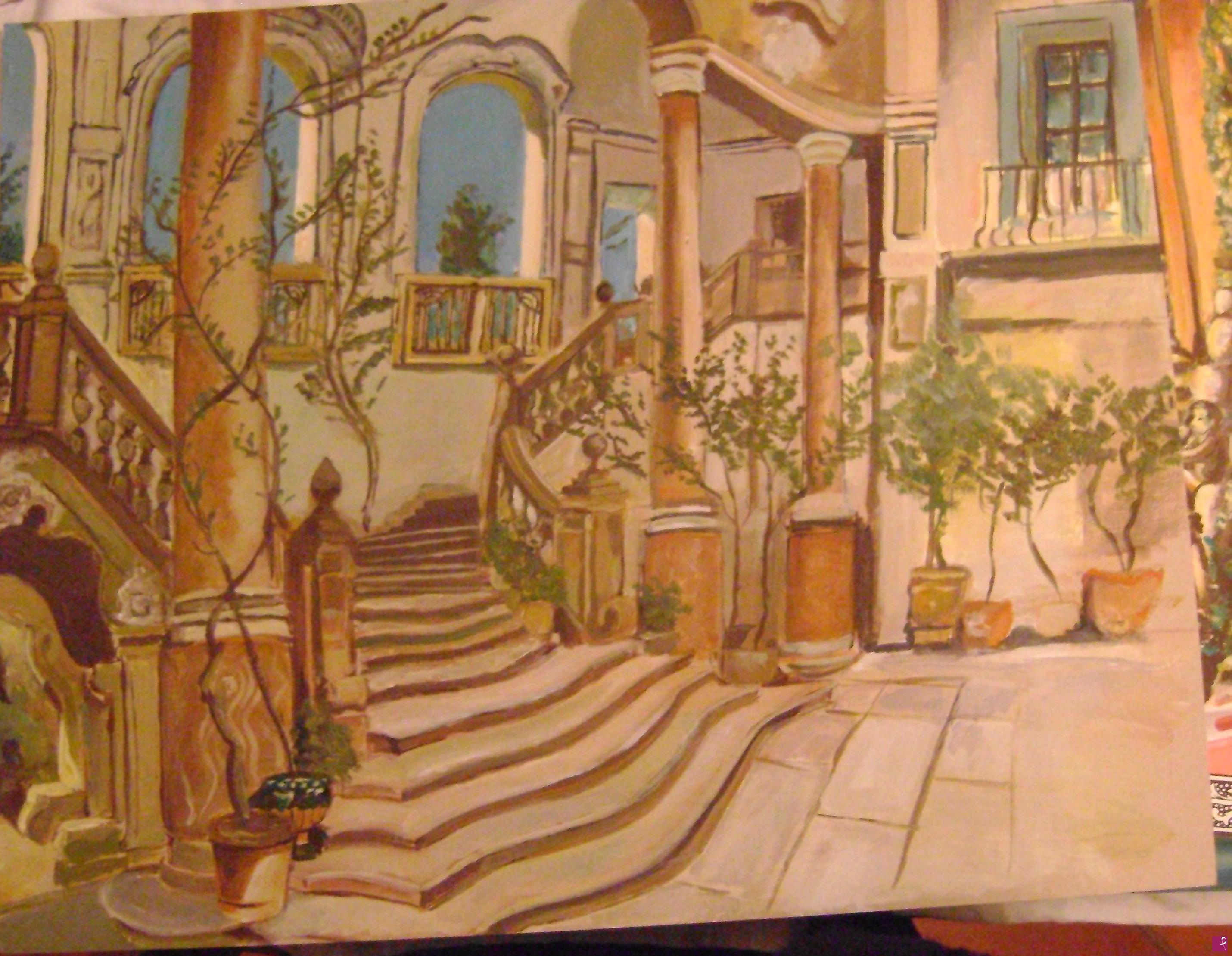 quadri in vendita online - Copia di quadro di Palazzo Bonagia