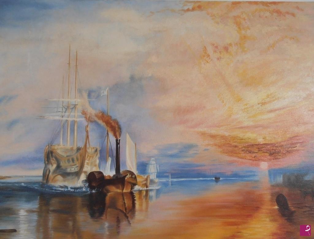 quadri in vendita online - Copia di Turner - La valorosa Temeraire