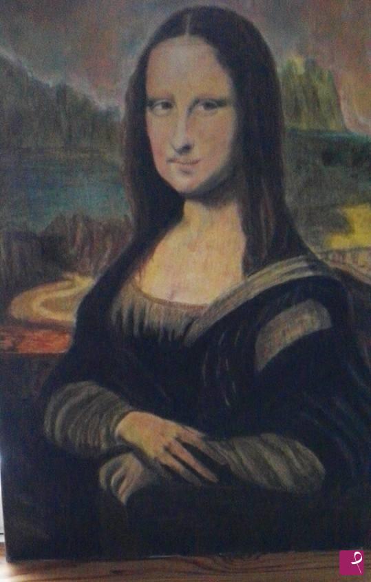 quadri in vendita online - copia omaggio "Mona Lisa del Giocondo" Leonardo da Vinci