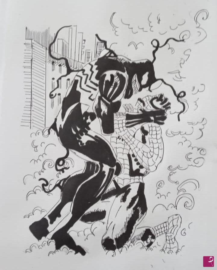 quadri in vendita online - Copia pagina fumetto 6