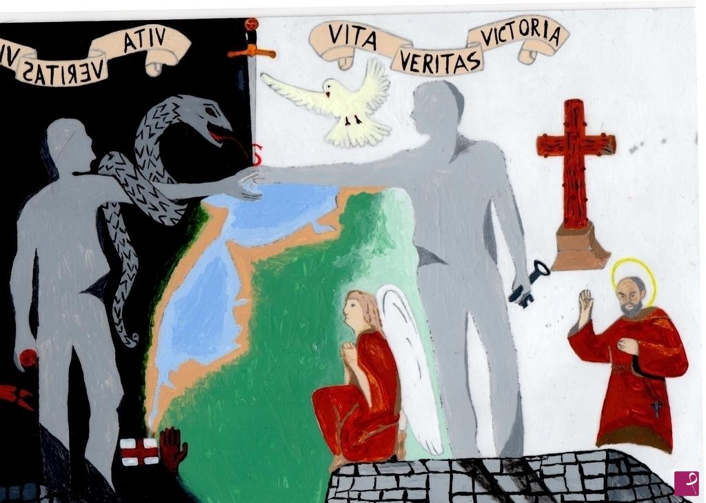 quadri in vendita online - Copia stampata di Hands Across the Divide, Derry