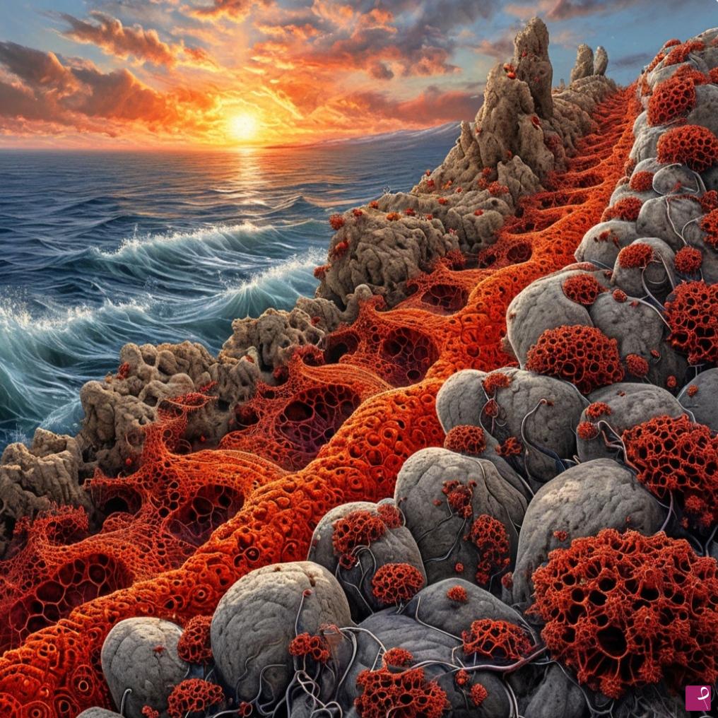 quadri in vendita online - Coral island 