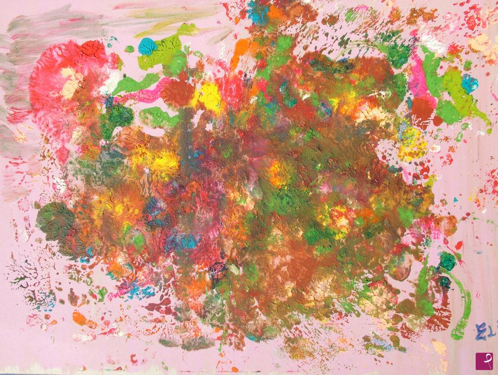 quadri in vendita online - coralli 44x64 olio su cartoncino