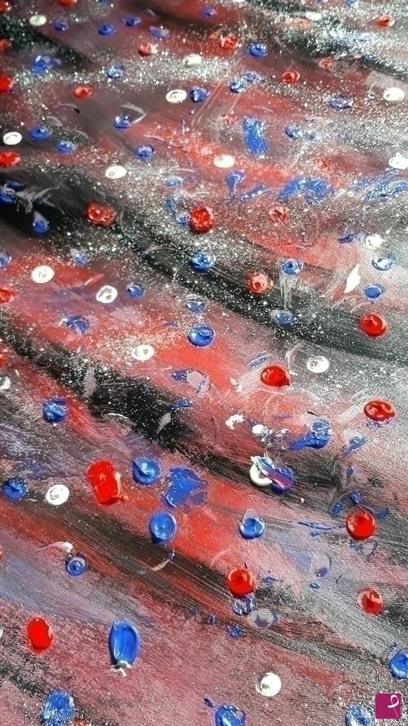 quadri in vendita online - Coriandoli su Plutone