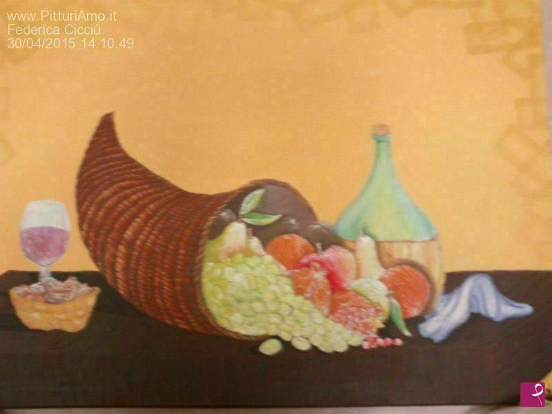 quadri in vendita online - Cornucopia autunnale