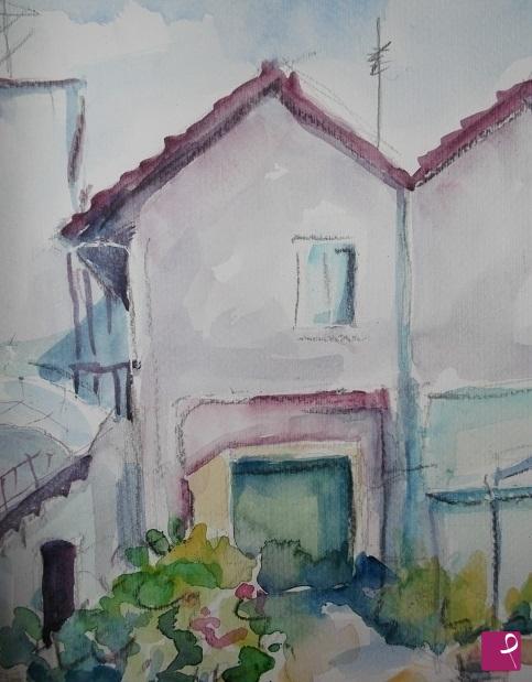 quadri in vendita online - CORTILE A BEINASCO