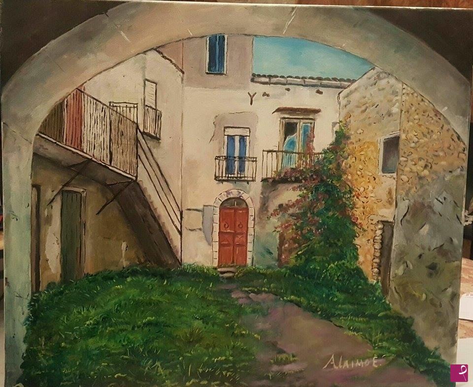 quadri in vendita online - Cortile Rinaldi
