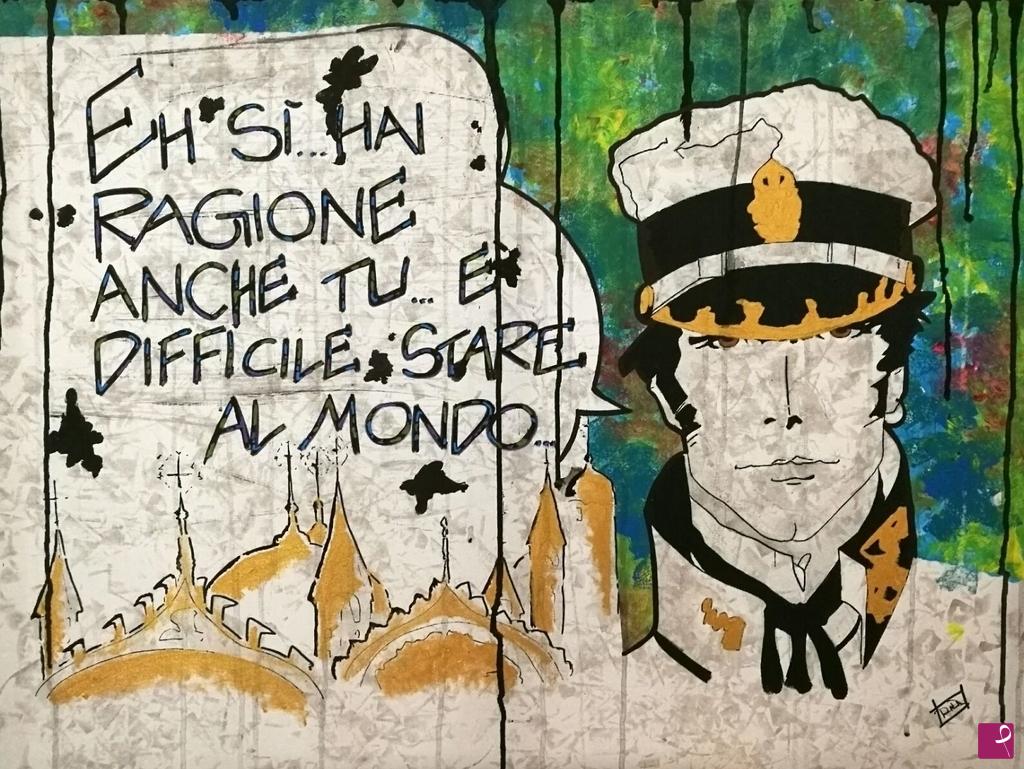 quadri in vendita online - "Corto Maltese"
