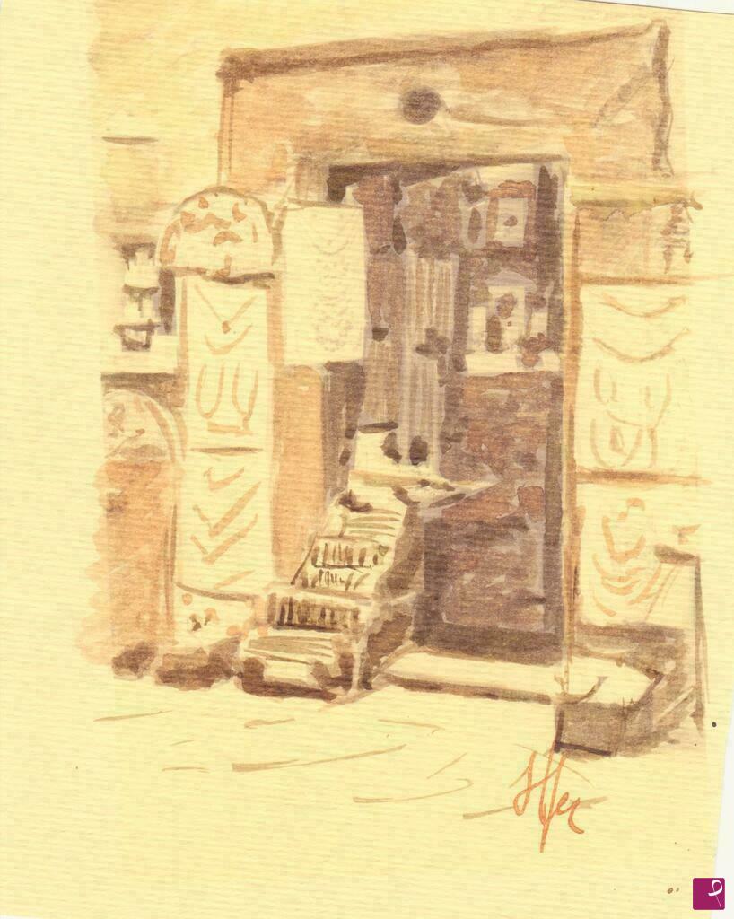 quadri in vendita online - Cortona - Bottega dei profumi