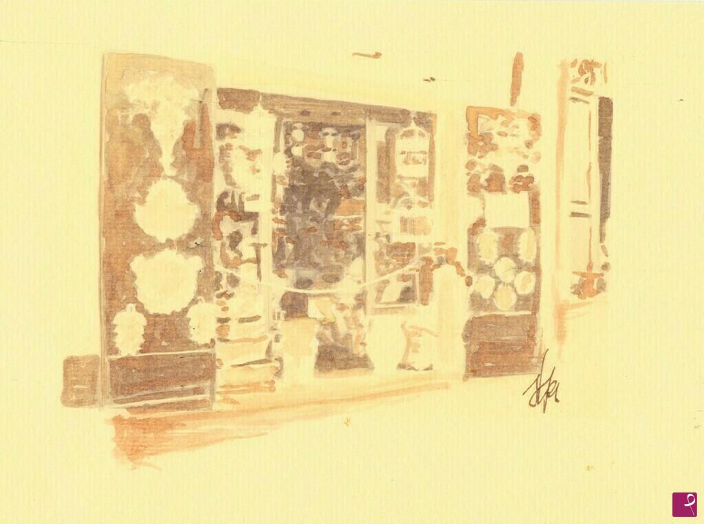 quadri in vendita online - Cortona - Bottega del cocciaio