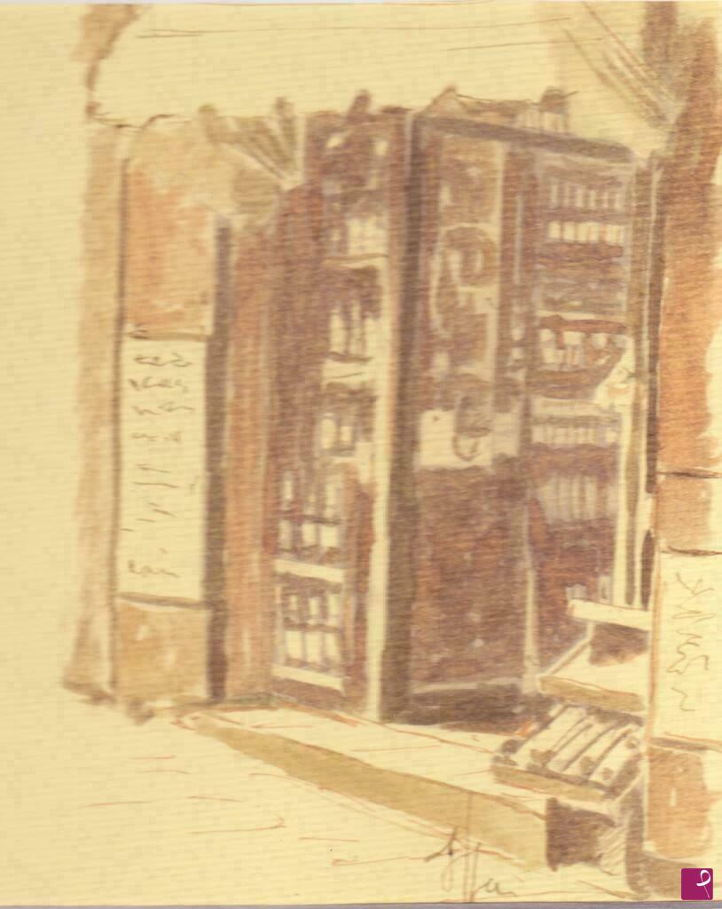 quadri in vendita online - Cortona - Bottega del droghiere