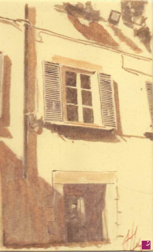quadri in vendita online - Cortona - Finestra