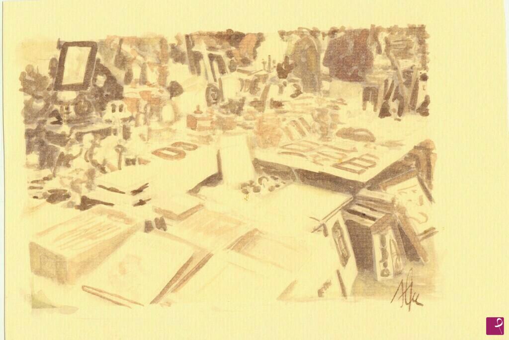 quadri in vendita online - Cortona - Mercatino dell'antiquariato