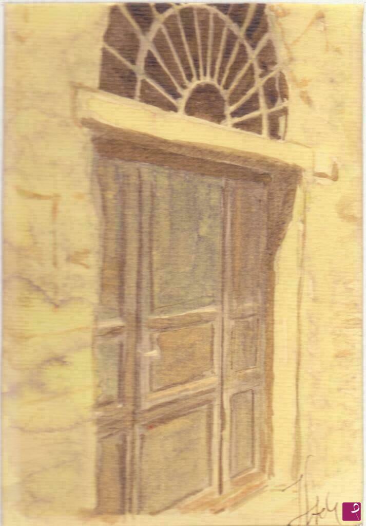 quadri in vendita online - Cortona - Portone