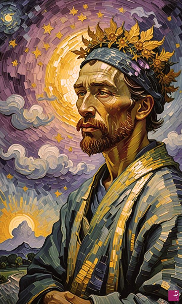 quadri in vendita online - Cosmic Vincent 7