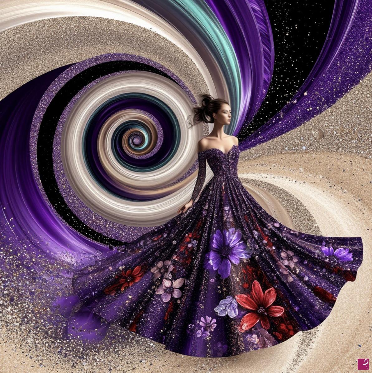 quadri in vendita online - Cosmic vortex