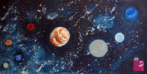 quadri in vendita online - "Cosmos"