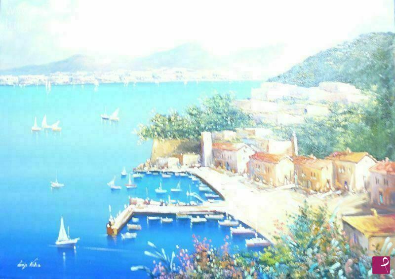 quadri in vendita online - Costiera Amalfitana (Lungomare)