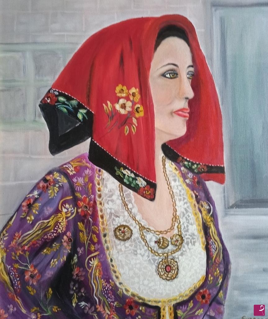 quadri in vendita online - Costume Sardo