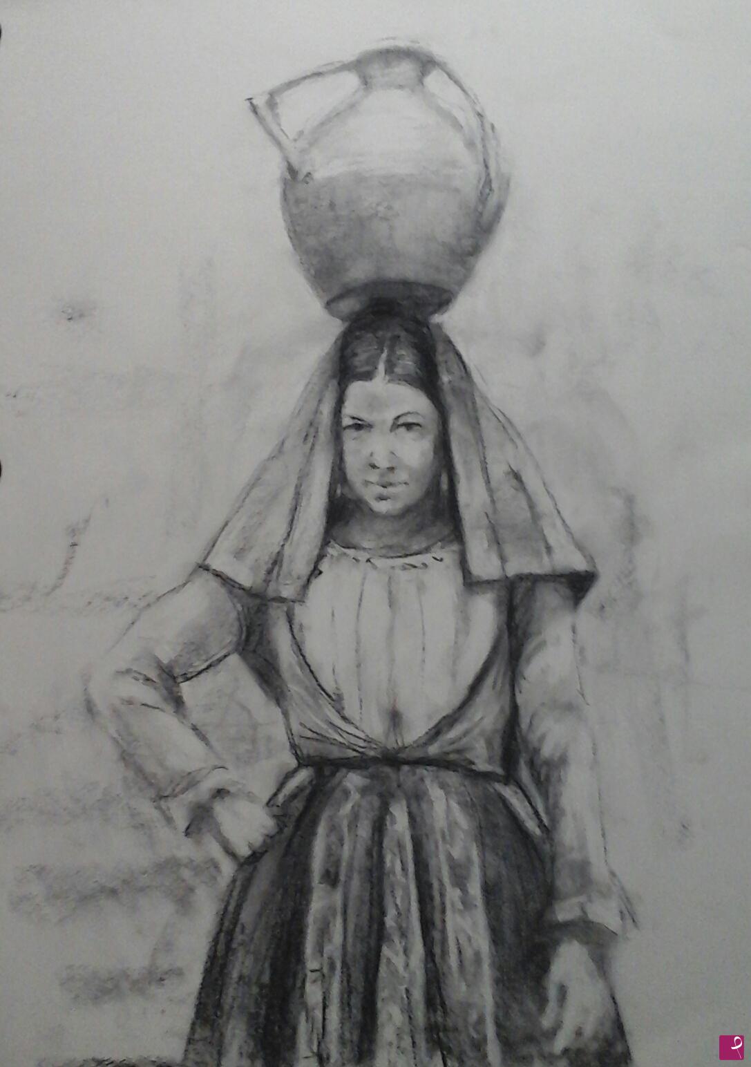 quadri in vendita online - Costume sardo 