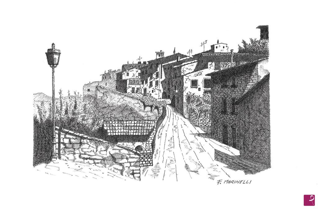 quadri in vendita online - Countryside village