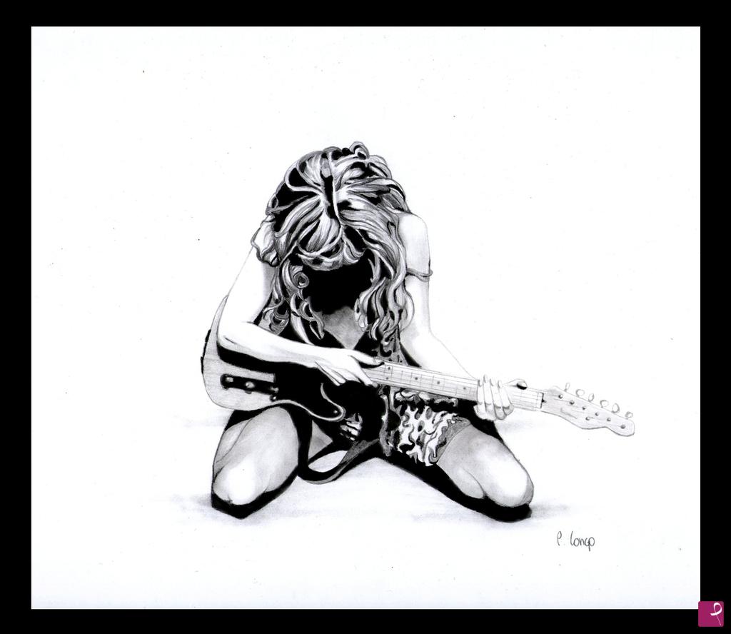 quadri in vendita online - Courtney Love - Hole