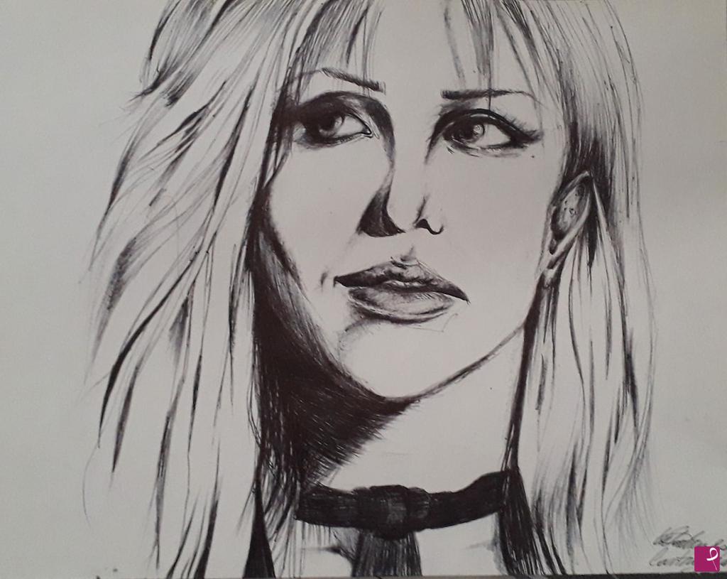 quadri in vendita online - Courtney Love