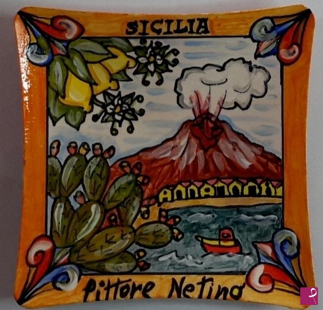 quadri in vendita online - Creazioni artistiche siciliane - collezione 2020 n.° 40 serie: souvenir siciliani