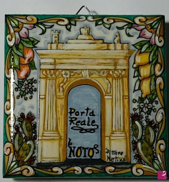 quadri in vendita online - Creazioni artistiche siciliane - collezione 2021 n.° 18  serie: souvenir siciliani
