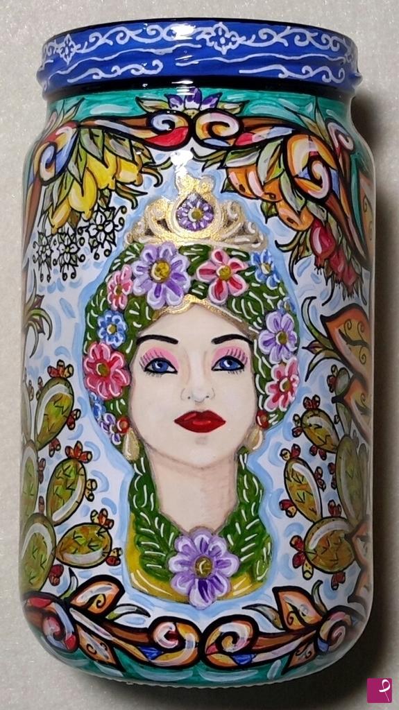 quadri in vendita online - Creazioni artistiche siciliane - collezione 2021 n.° 8 serie: souvenir siciliani 