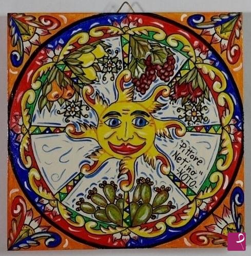 quadri in vendita online - Creazioni siciliane - collezione 2020 n.°8  serie: souvenir siciliani 