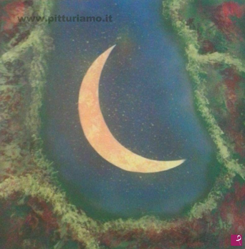 quadri in vendita online - Crescent moon