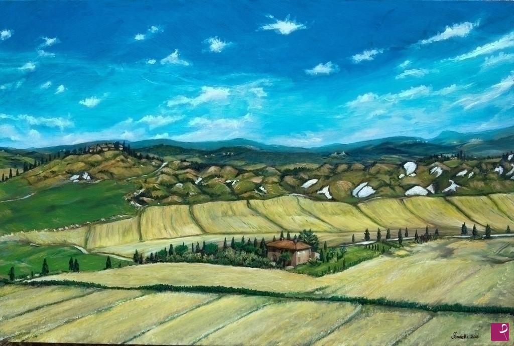 quadri in vendita online - Crete senesi