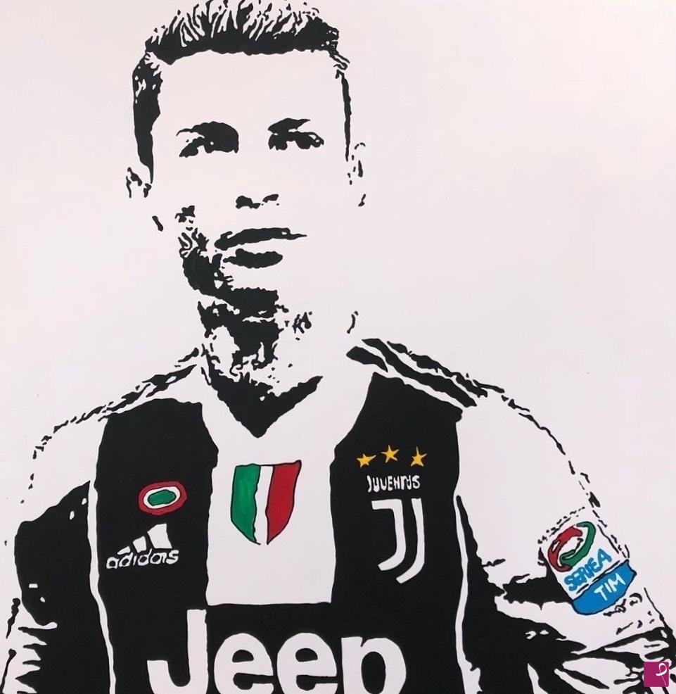 quadri in vendita online - CRISTIANO RONALDO - STYLE POP ART