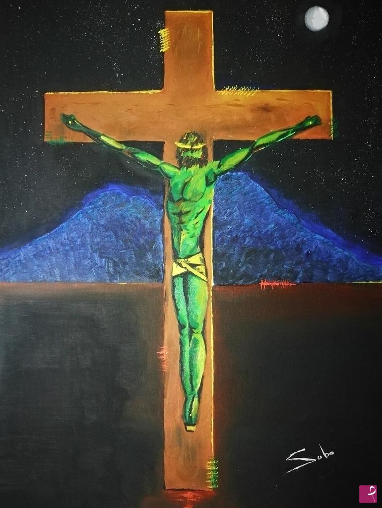 quadri in vendita online - CRISTO A NAPOLI