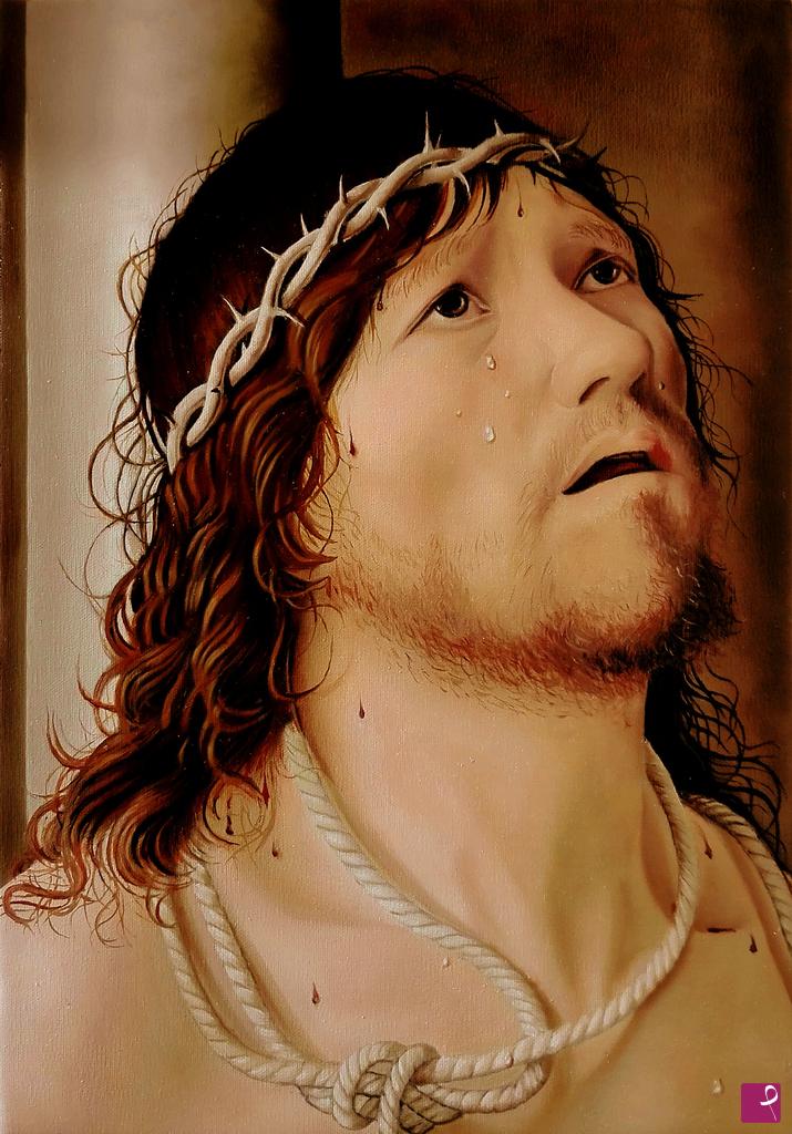 quadri in vendita online - Cristo alla colonna