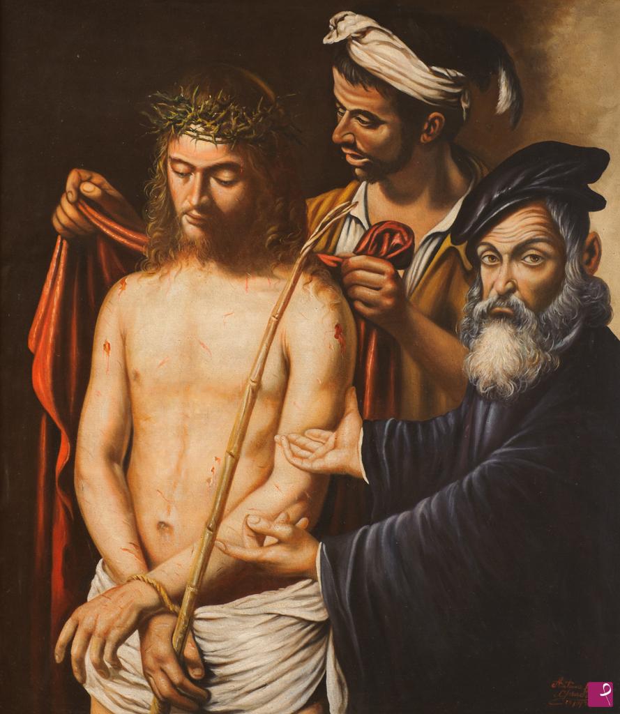 quadri in vendita online - Cristo alla Colonna