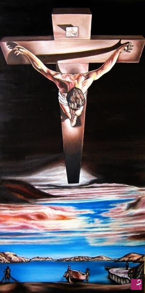 quadri in vendita online - Cristo di S. Giovanni della Croce